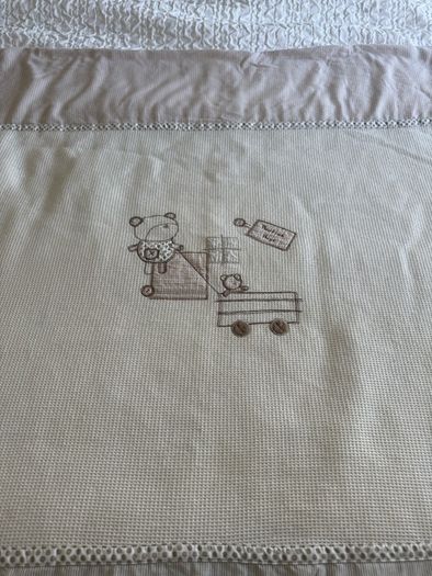 Baby Mama and Papa cot duvet and blanket