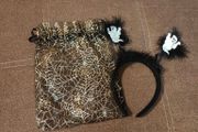 Girls Halloween Headband with the bag