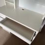 IKEA MICKE Desk with Upper Add-on Unit White, Excellent Condition Image 2