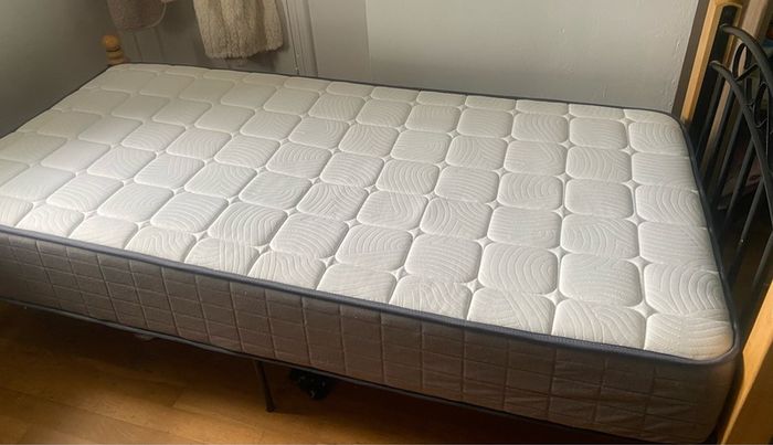 Single Bed and Mattress