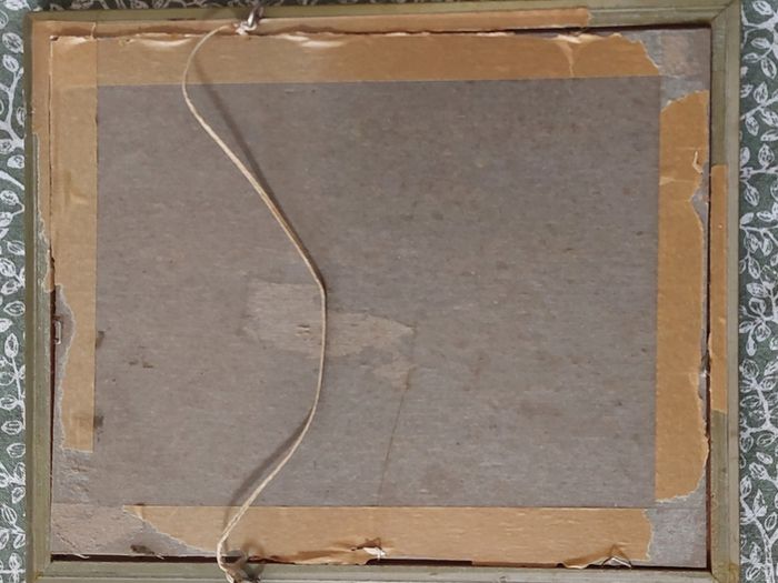 Gold coloured frame