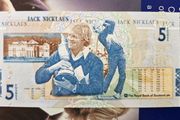 Royal Bank of Scotland Jack Nicklaus Unc 5 Pound banknote