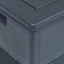Garden Storage Box 320 L Anthracite Image 3