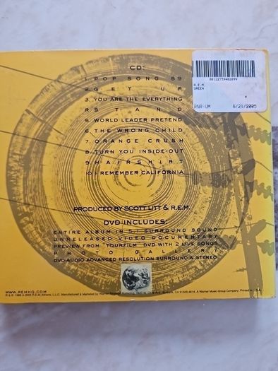 R.e.m.  Cd + Dvd-audio - Green