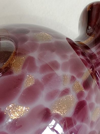 Hand Blown Art Glass Bud Vase