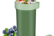 Brand New IWTTWY cereal cup to go, yogurt cup to go large 760ml 230ml with dressing container,
