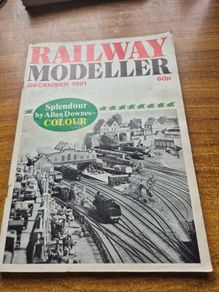 Rare Find: Vintage Railway Modellier December 1981.