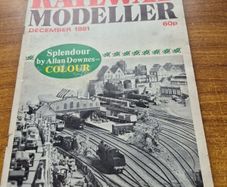 Rare Find: Vintage Railway Modellier December 1981.