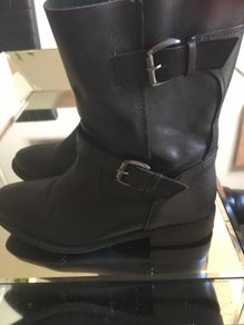 Black Leather Boots