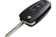 New 3 Buttons For Ford Focus Fiesta 2013 Fob Case with HU101 Blade Flip Folding Remote Key Shell Fob Case