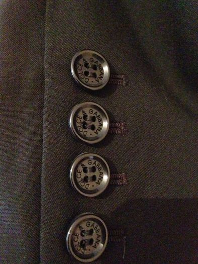Dolce & Gabbana black trouser suit
