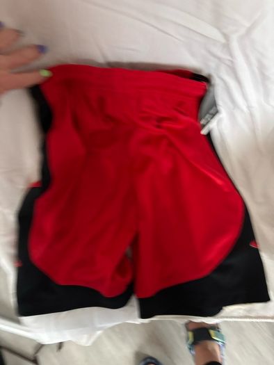 Kids Small Nike Icon Edition Swingman Shorts.