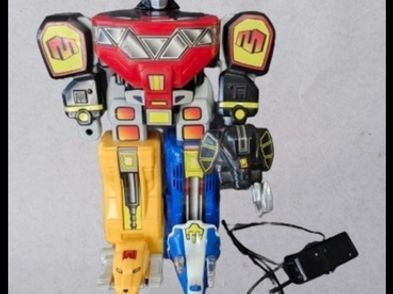 Working 1994 Mighty Morphin Power Rangers Remote Control Megazord For ...