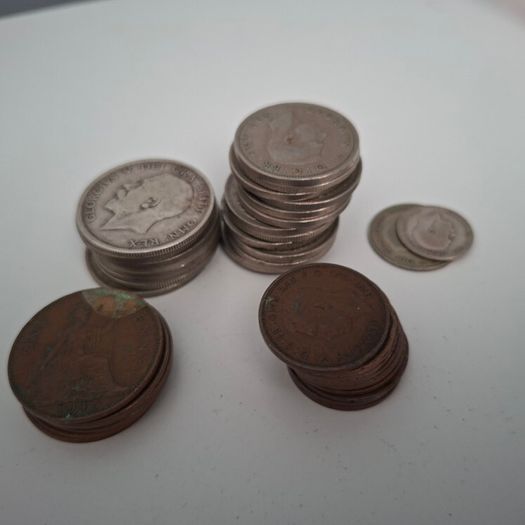 Old English Coin Lot