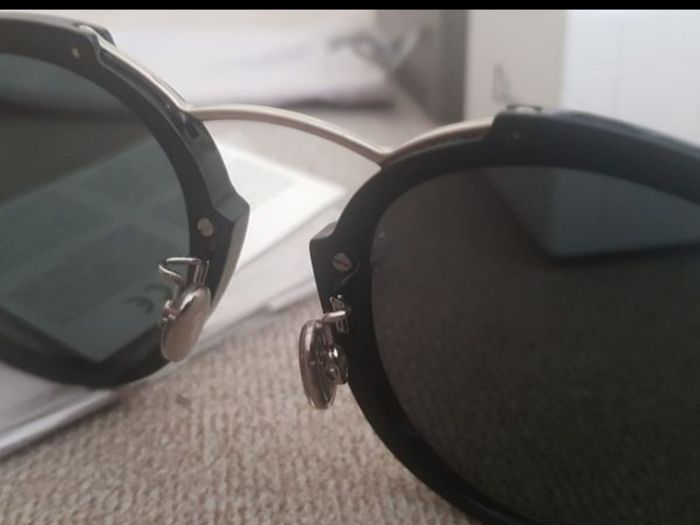 Genuine Christian Dior Grey Round Sunglasses CD RECLAT RMG 60