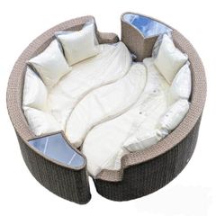 Rattan furniture sofa daybed