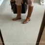 Equestrian boots authentic 100% leather Sergio Rossi + navy silk sac dust bag Image 8
