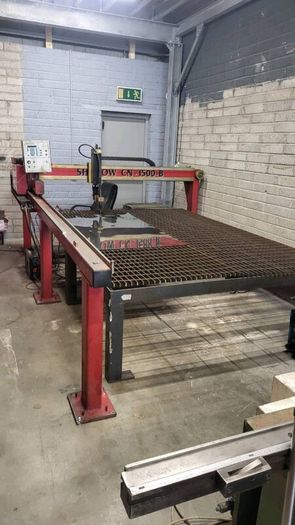 Plasma bed powered by Burny 1250 CN