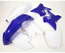 Ufo 5 Piece Restyled Motocross Plastic Kit Yamaha Yz 125 250 2003-2014