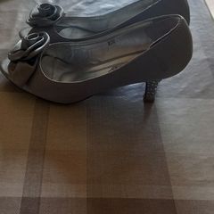 Shoes Silver Peep toe
