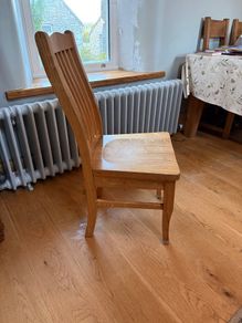 Solid Oak Dining Chairs