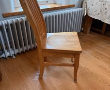 Solid Oak Dining Chairs