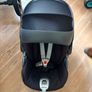 Cybex Priam Platinum Rose Gold 3in1 Travel System. Professionally Cleaned Image 4