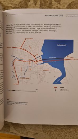 Hidden History Below Our Feet. By Ruairi O Baoill. The Archaeological Story Of Belfast. Large Volume Book In Very Good Condition.