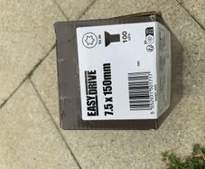 Easy Drive 7.5x150mm Concrete Screws