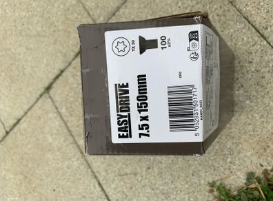 Easy Drive 7.5x150mm Concrete Screws