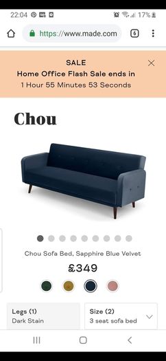 Sofa Bed Price Drop