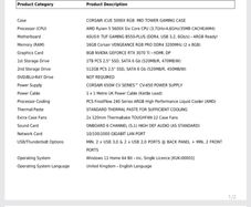 Gaming PC AMD Ryzen 5 5600X, 3070 ti.