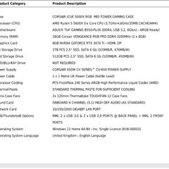 Gaming PC AMD Ryzen 5 5600X, 3070 ti.