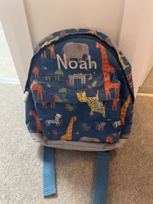 Free Noah bag for creche or Montessori