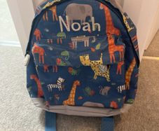 Free Noah bag for creche or Montessori