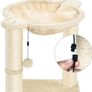 Cat Condo Tree Tower With Hammock Bed And Scratching Post - 16 x 20 x 16 Inches (FREE POSTAGE) Image 2