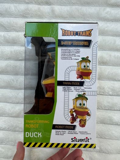 Silverlit Robot Trains Duck transforming robot new Damaged box Please see pictures