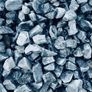 Icy blue stone, cobbles, pebbles, chippings Image 4