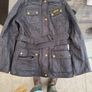 ladies barbour jacket international Black Image 2
