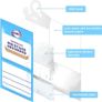 Wardrobe Dehumidifier Hanging Bags,10 PACKS Moisture Absorber Deodorate Moistureproof Desiccant Use for Kitchen Bathroom Wardrobe,Closet Dehumidifier Bags (FREE POSTAGE) Image 2