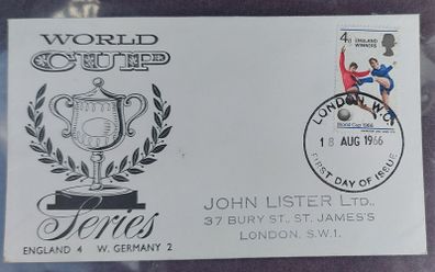 England 1966 World Cup Winners 1st day covers