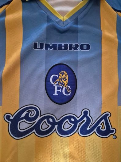 1996-1997 Vintage Chelsea Away Football Jersey Mens Size Large
