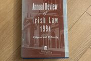 Annual Review of Irish Law 1994, Byrne and Binchy, Roundhall, 1996, hardcover