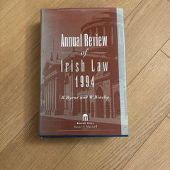 Annual Review of Irish Law 1994, Byrne and Binchy, Roundhall, 1996, hardcover