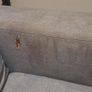 Blue Upholstered Chaise Sofa Image 5