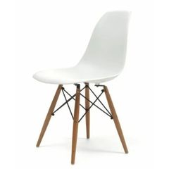 Eames style dining chair White