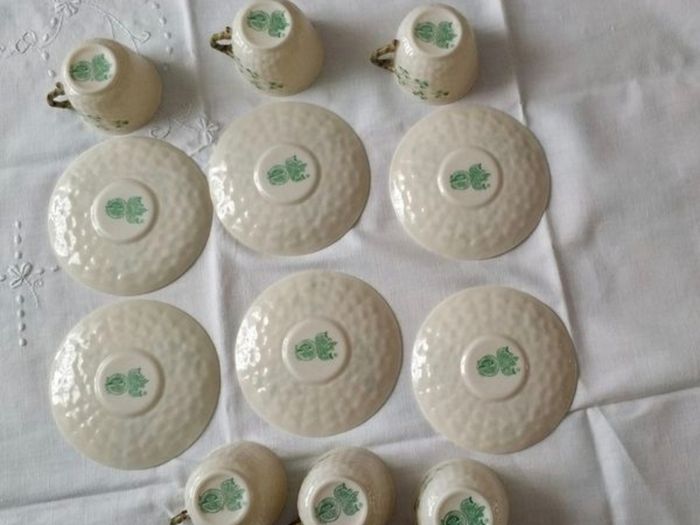 Belleek Coffee Set