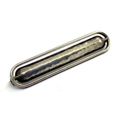 Rare Walter Ronsch Art Deco 900 Silver Brooch