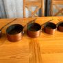 Vintage French Set of Copper Pots Image 2