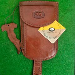 NWT Taurus Italian Leather Key Case Holder - Made in Italy